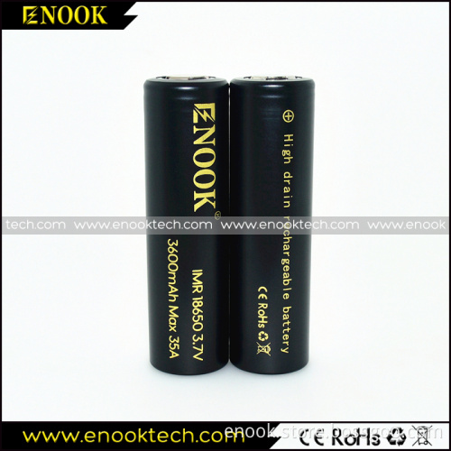 ENOOK 18650 3600mah 35A rechargeable battery